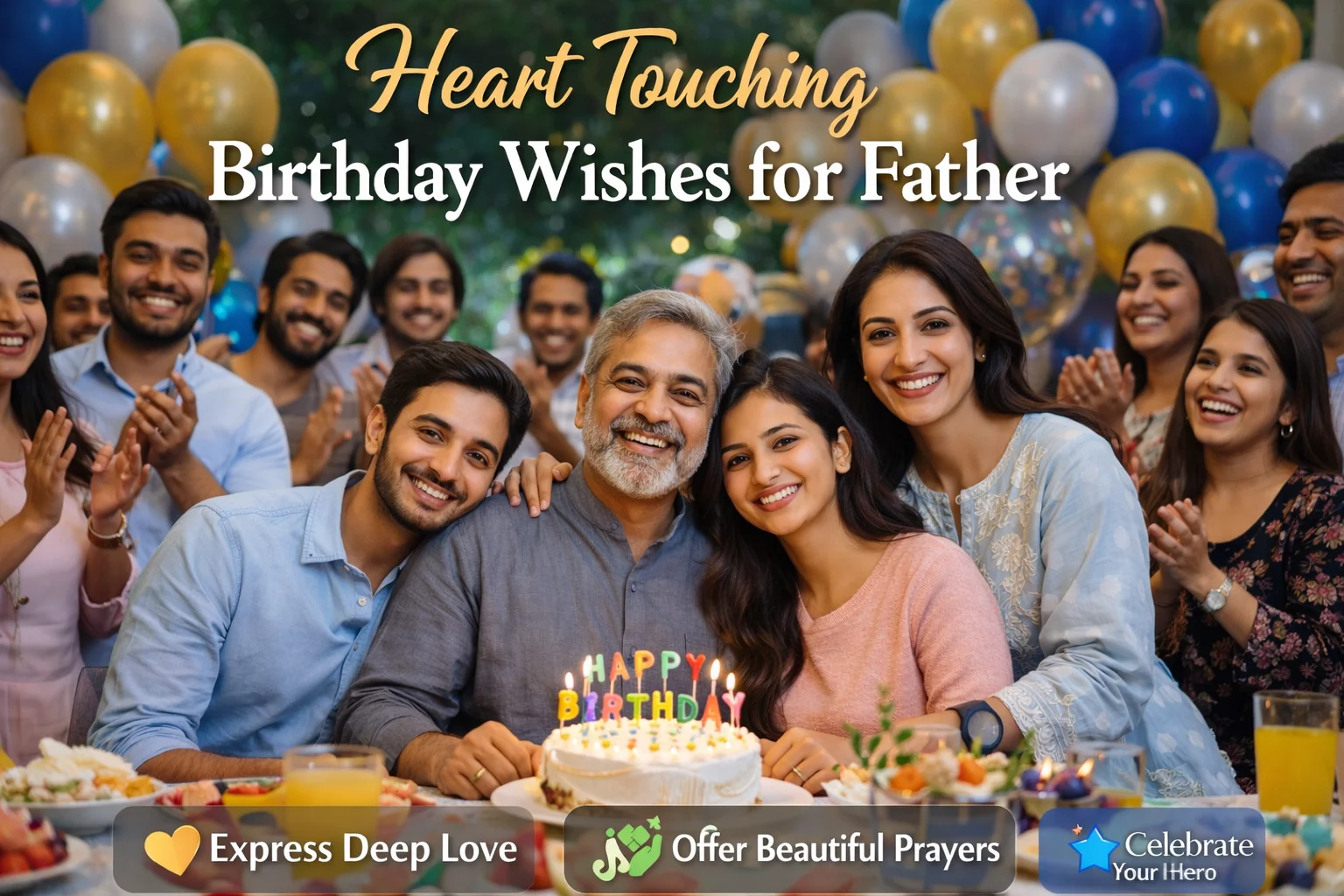 Heartfelt Birthday Wishes for Dad