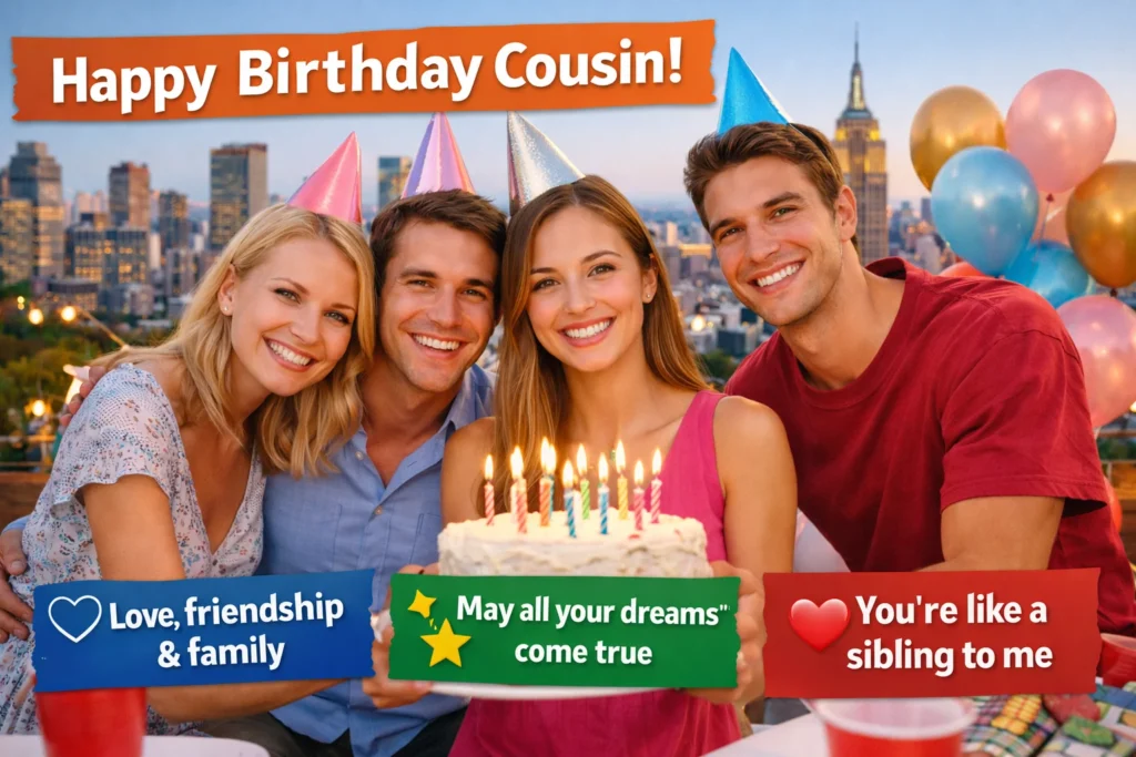 Happy Birthday Cousin