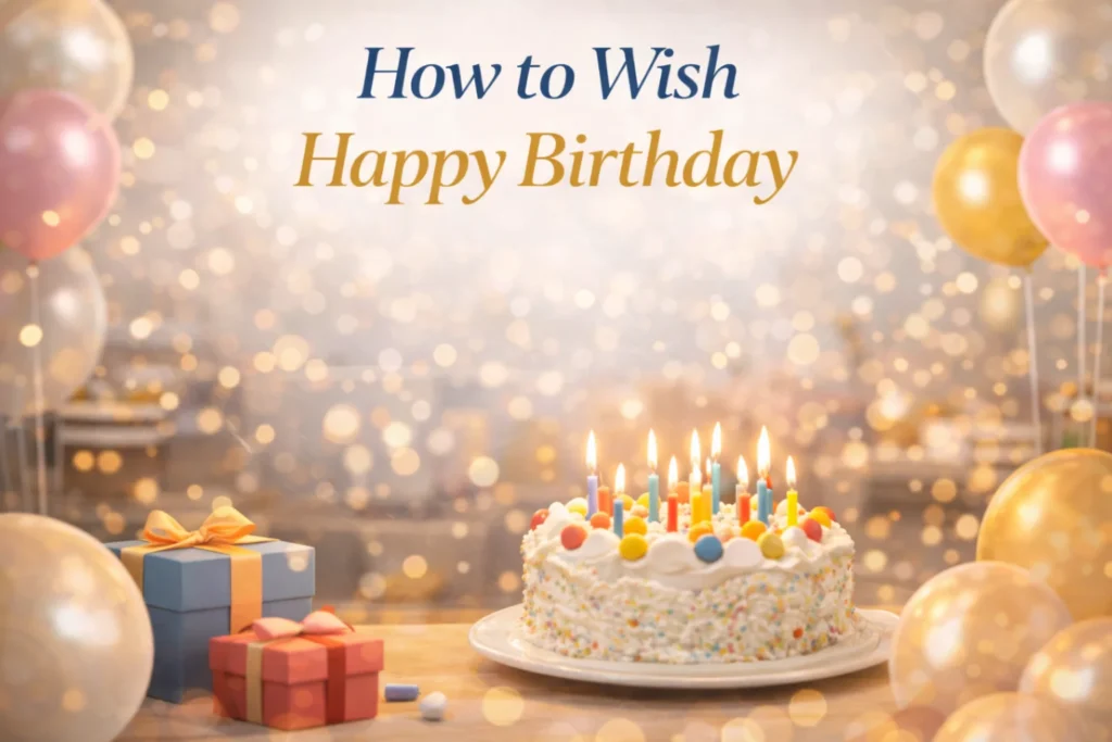 How to Wish Happy Birthday