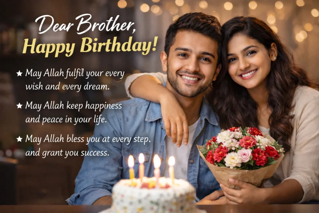 Happy Birthday Brother Wishes