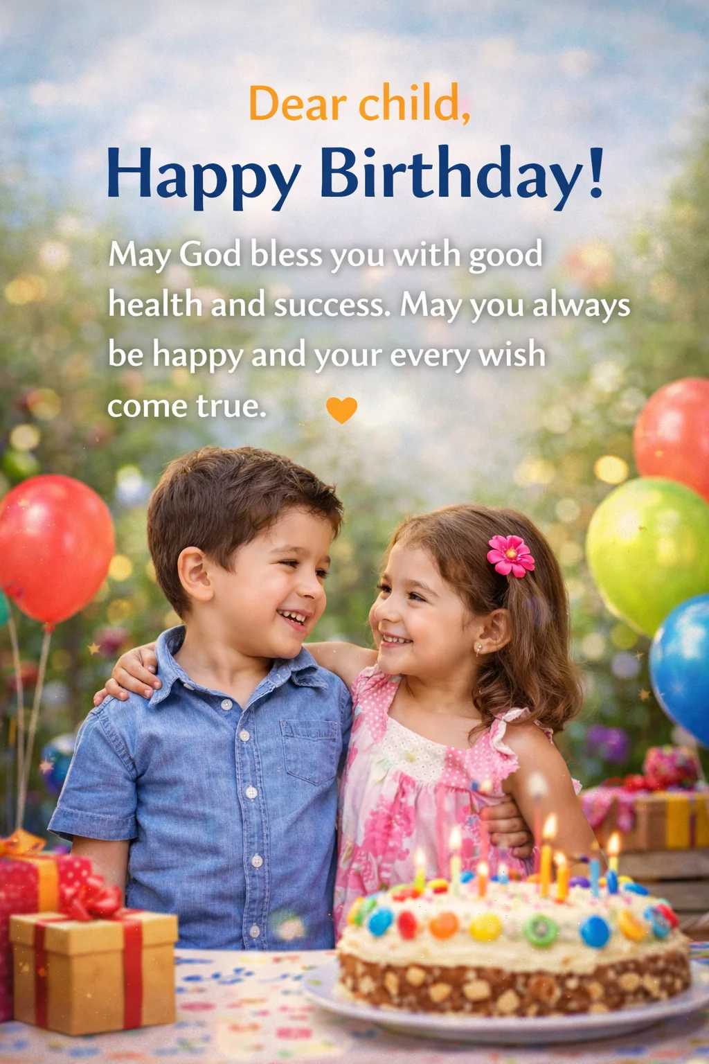 Birthday Wishes for Kids