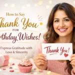 How to Thank People for Birthday Wishes