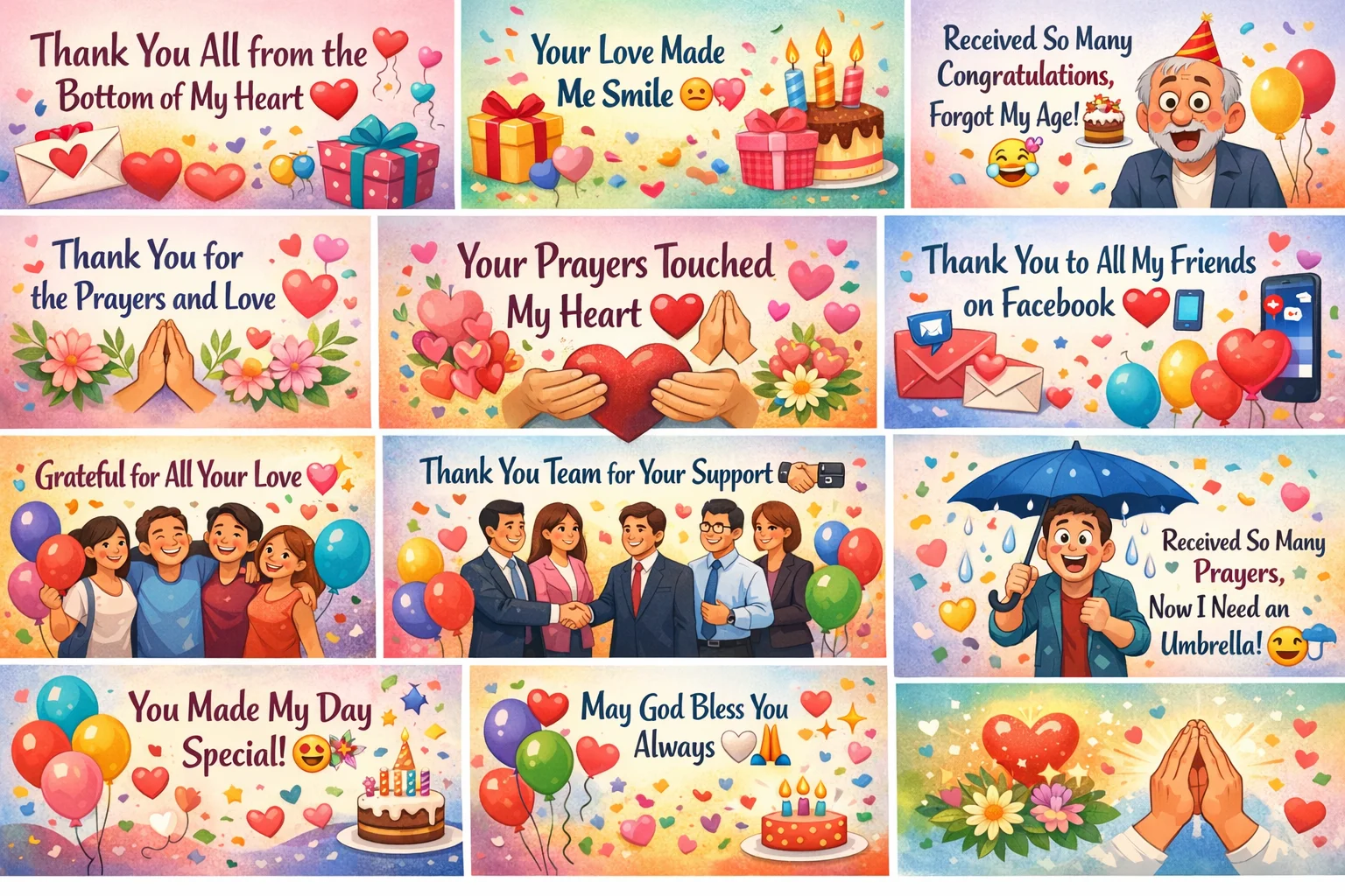 How to Thank People for Birthday Wishes