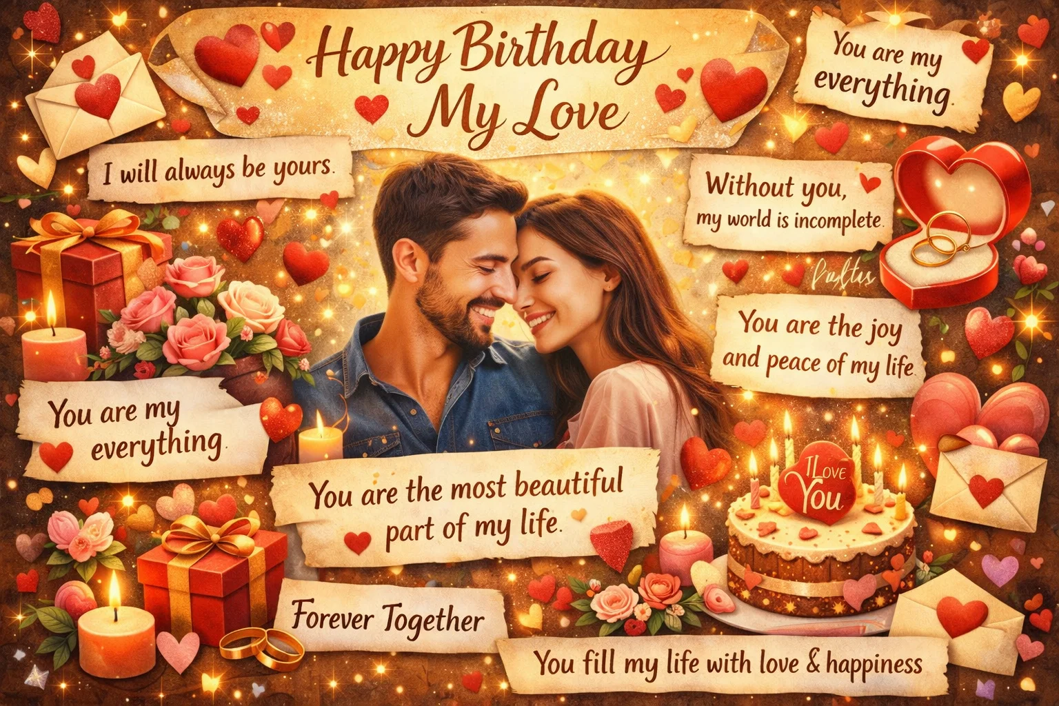 Birthday Love Wishes for Partner