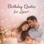Birthday Quotes for Love