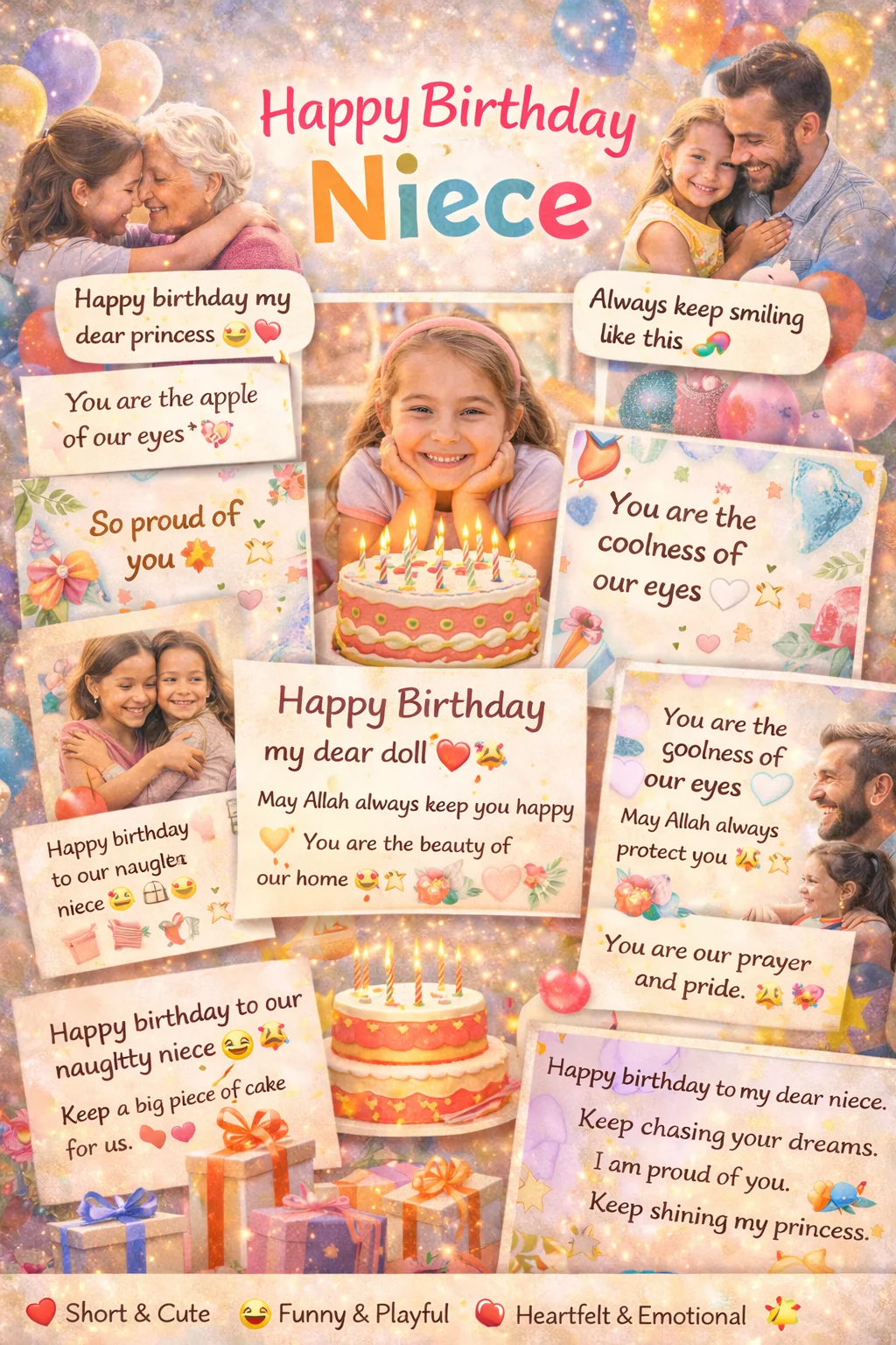 Birthday Wishes for Niece