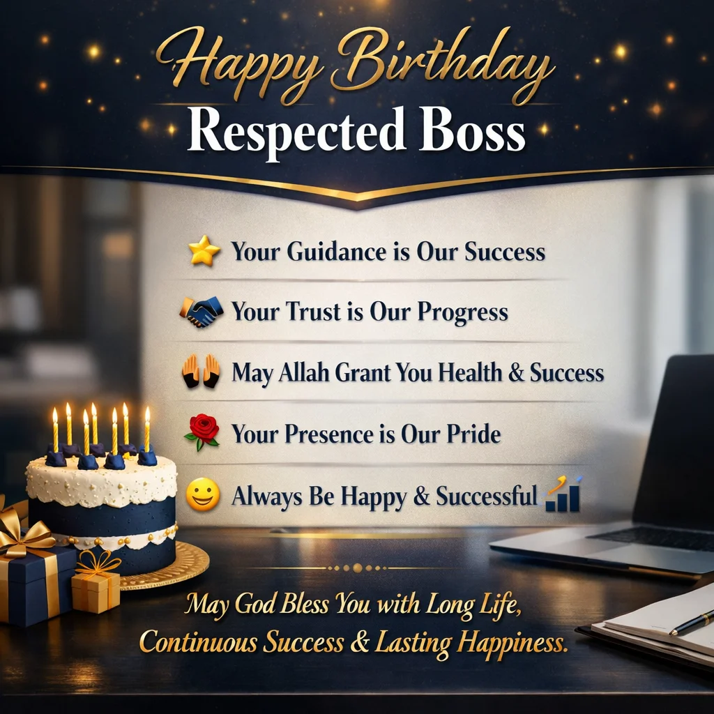 Professional Birthday Wishes for Mentor and Guide