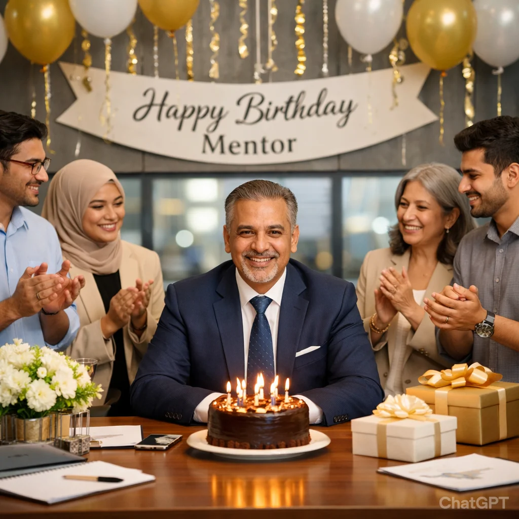 Short and Respectful Birthday Wishes for Mentor