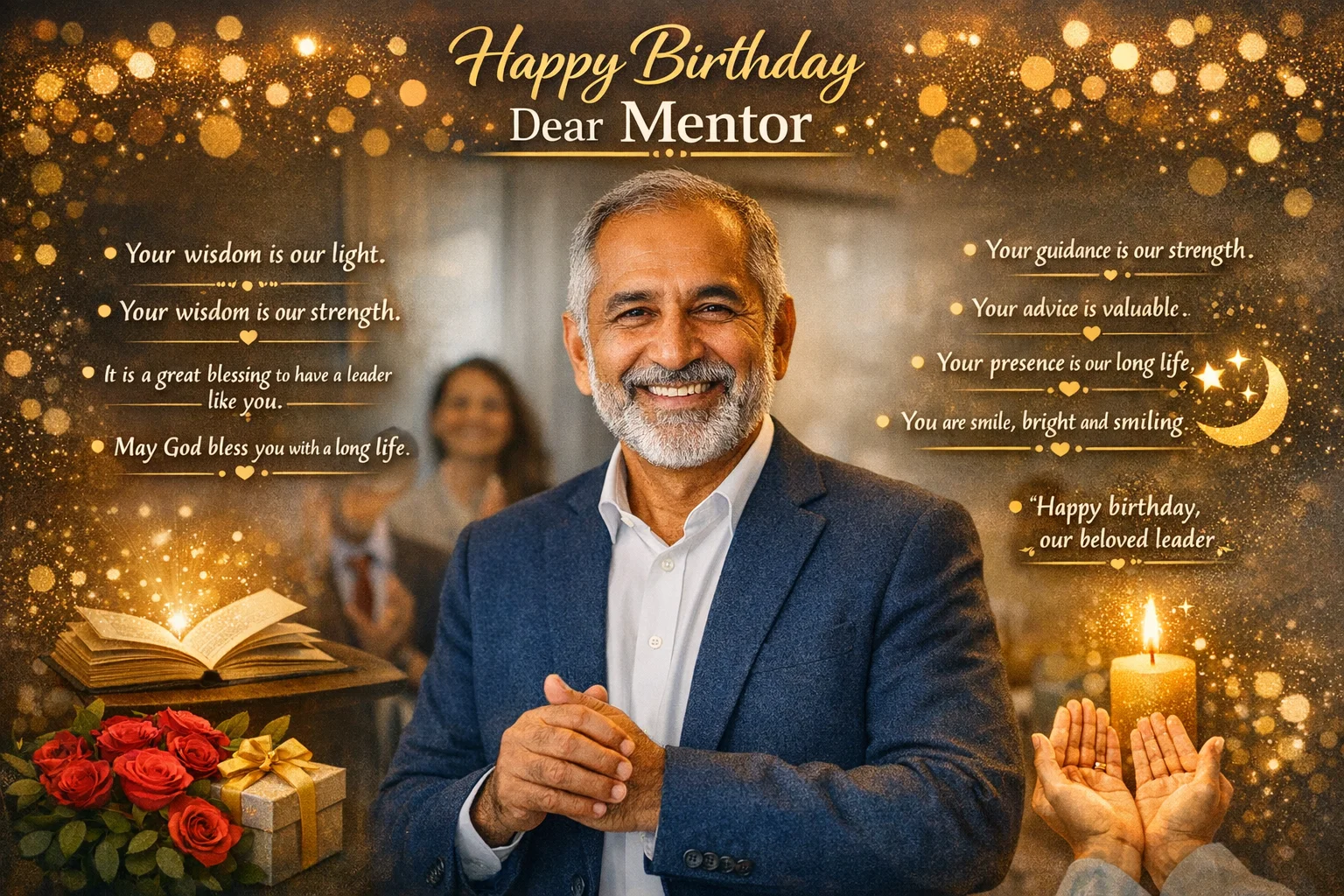 Short and Respectful Birthday Wishes for Mentor