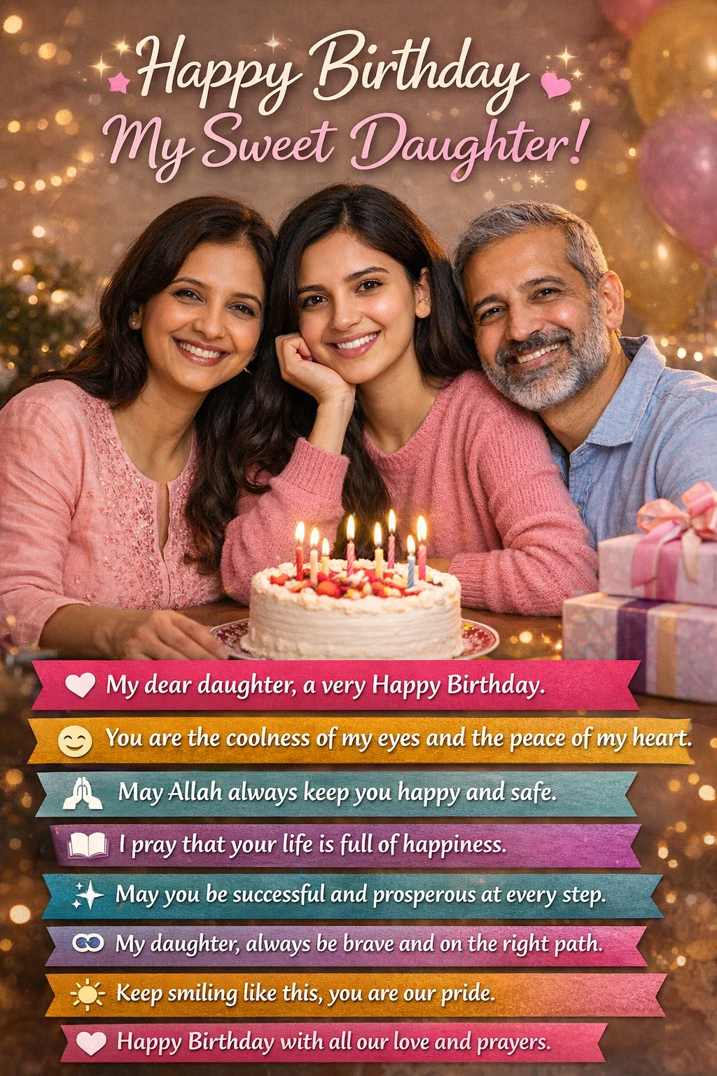 Birthday Wishes for Daughter