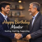 Birthday Wishes for Mentor