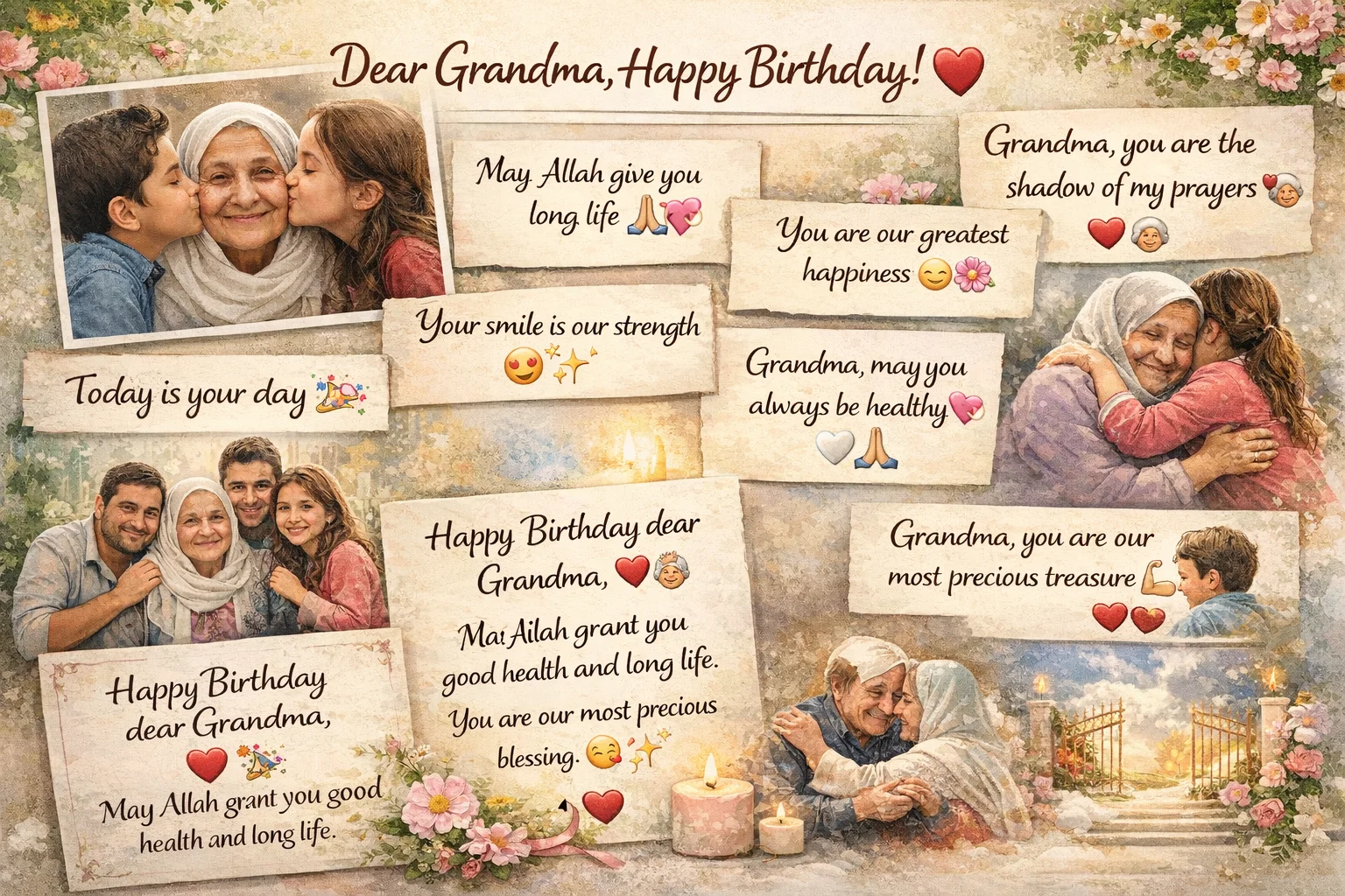Birthday Wishes for Grandma
