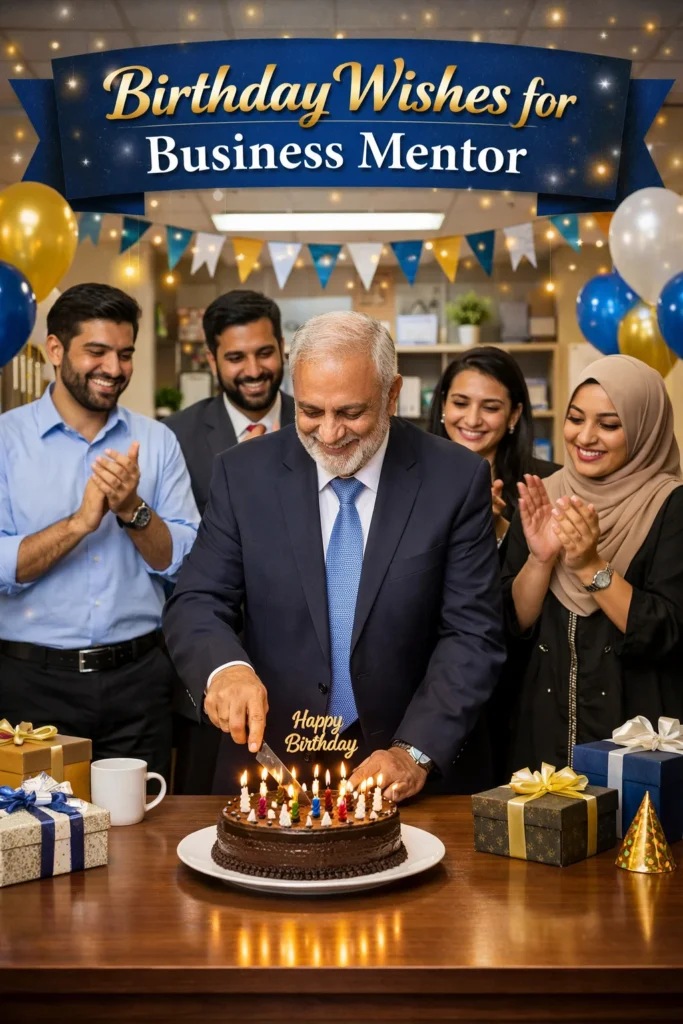 Birthday Wishes for Business Mentor