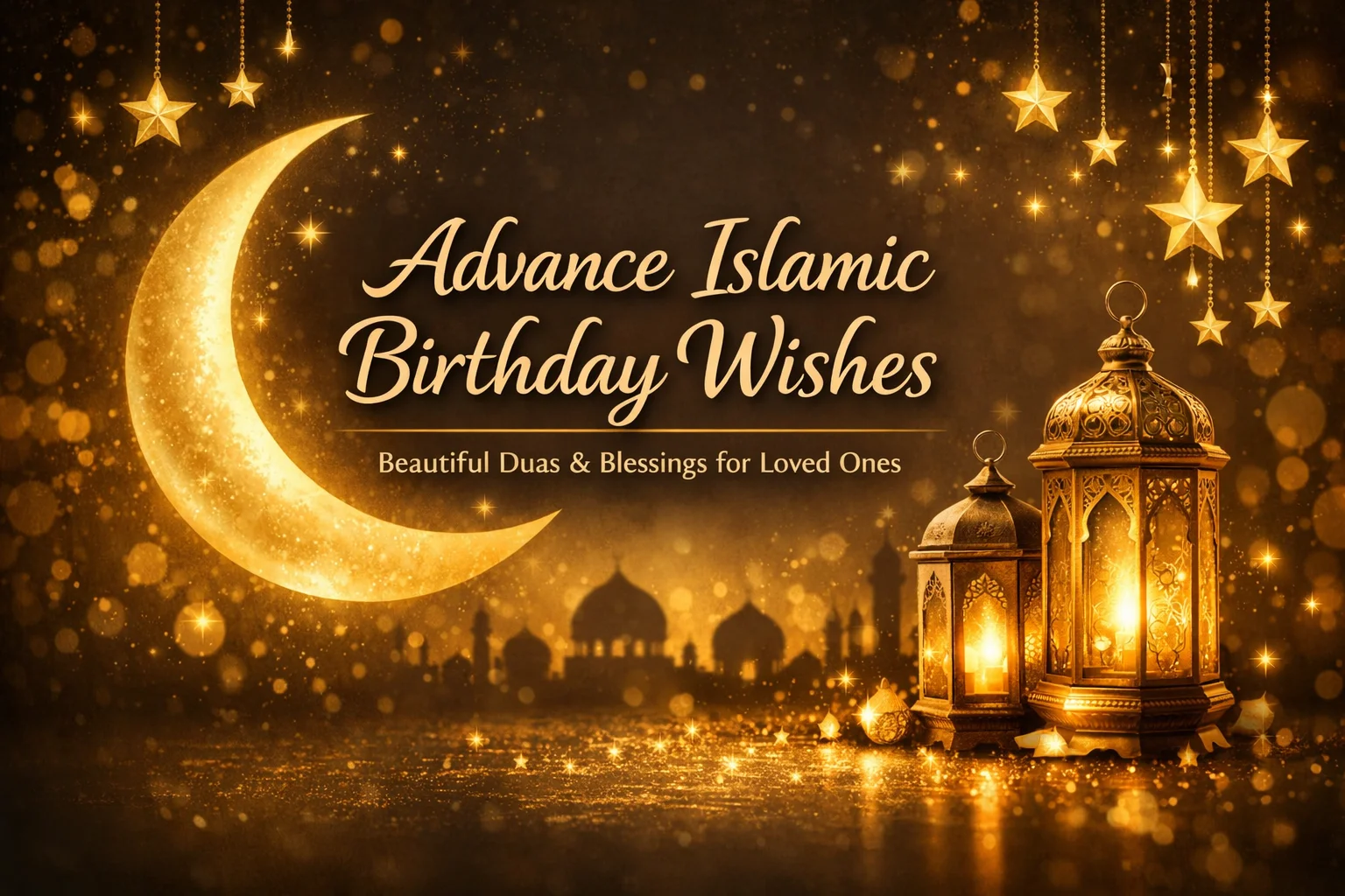 Advance Islamic Birthday Wishes