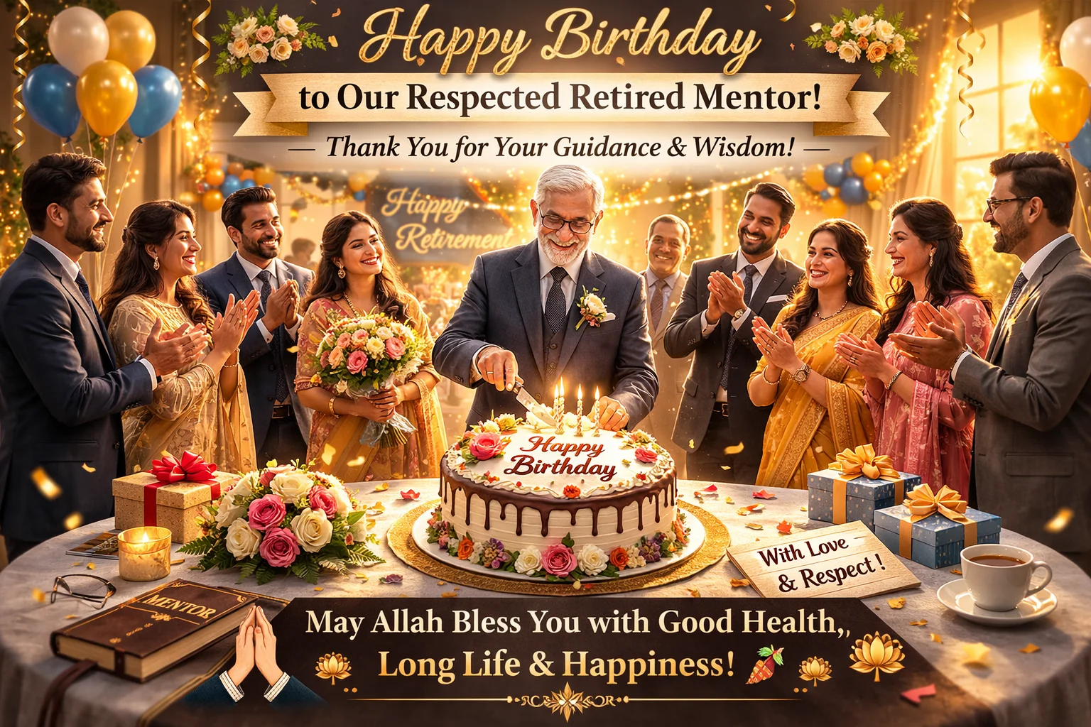 Birthday Wishes for Retired Mentor