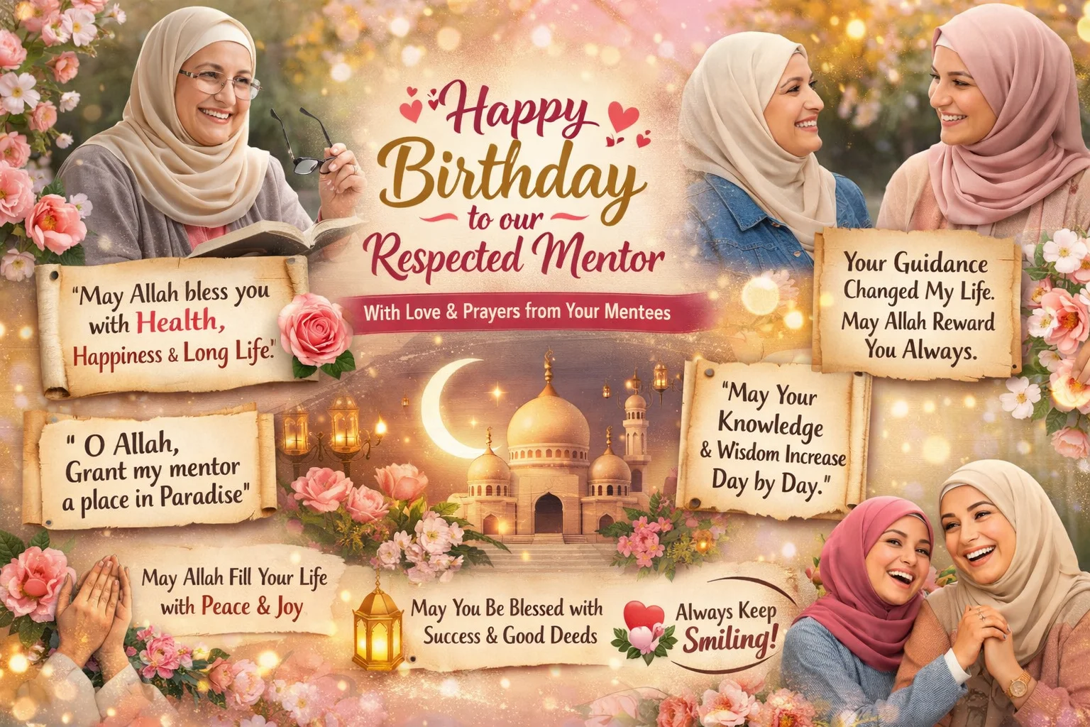 Birthday Wishes for Female Mentor