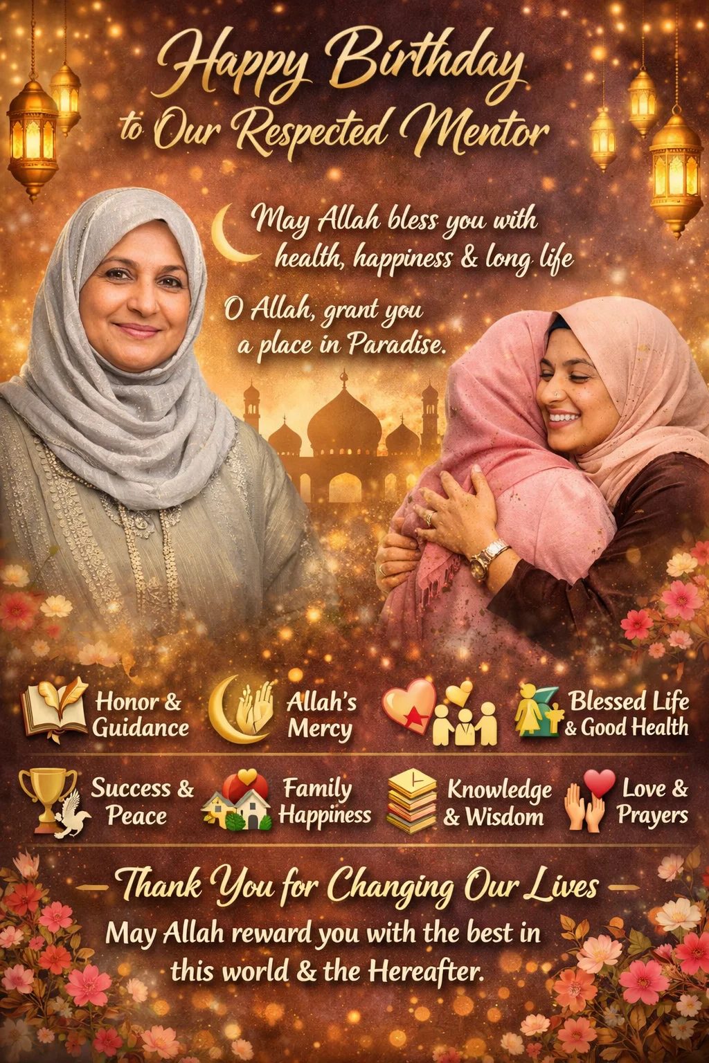 Birthday Wishes for Female Mentor