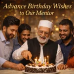 Advance Birthday Wishes for Mentor