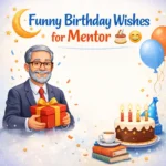 Funny Birthday Wishes for Mentor