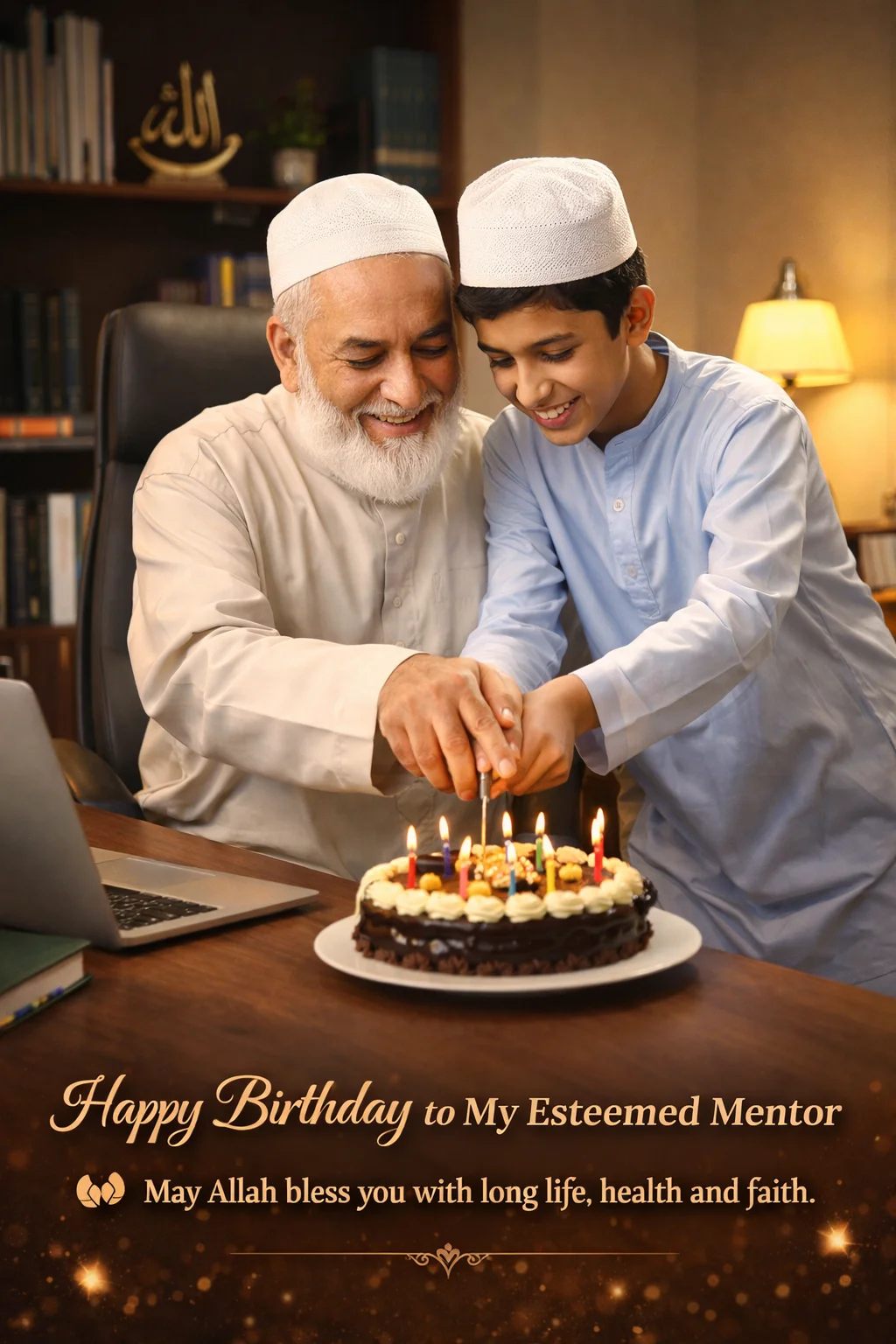 Islamic Birthday Wishes for Mentor