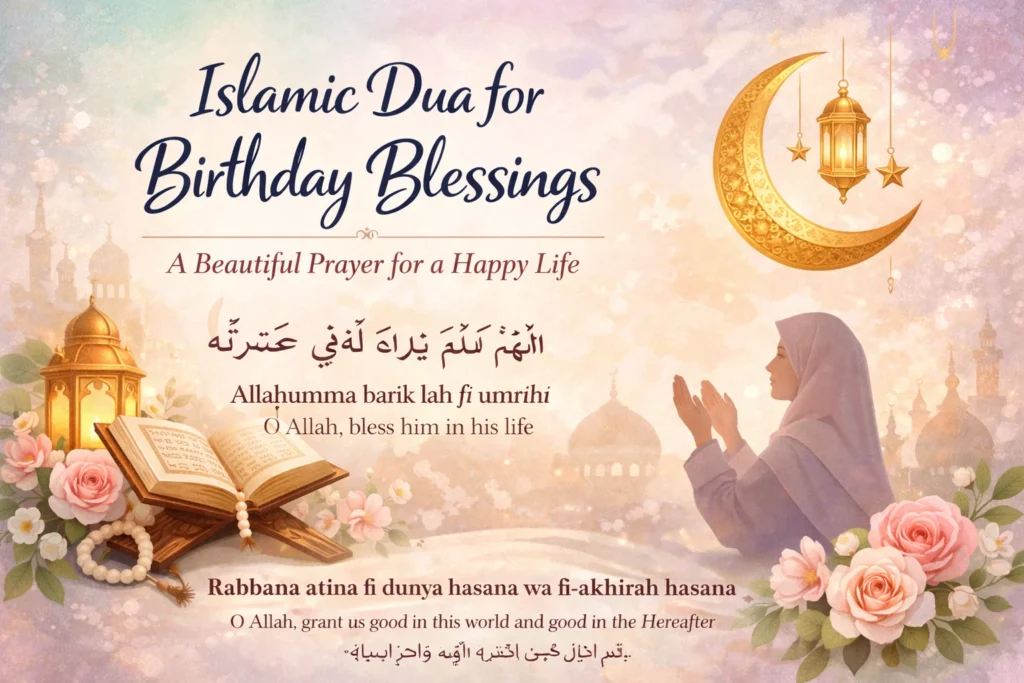 Islamic Dua for Birthday Blessings