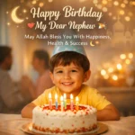 Islamic Birthday Wishes for Nephew